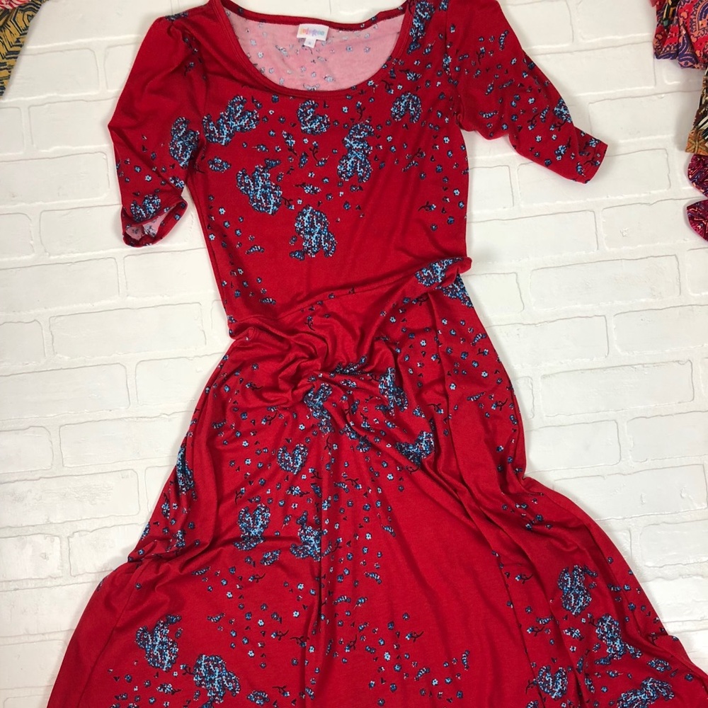 Short sleeve maxi dress